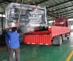 河南客户订购申动 500KW柴油机今天顺利出厂